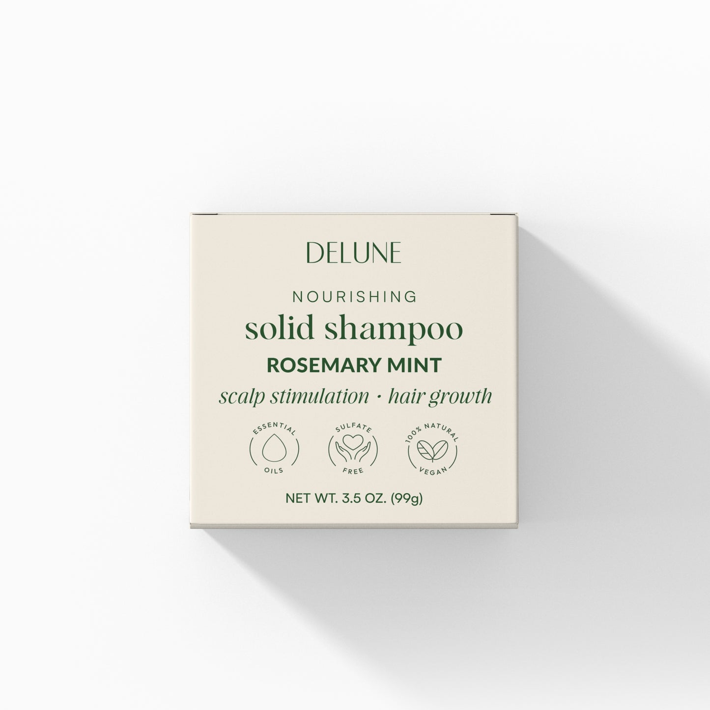 Rosemary Mint Solid Shampoo Bar - Scalp Boost · Hair Growth