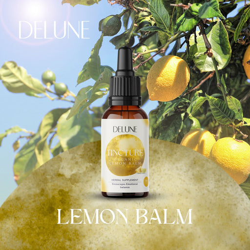 Delune Organic Lemon Balm Herbal Tincture