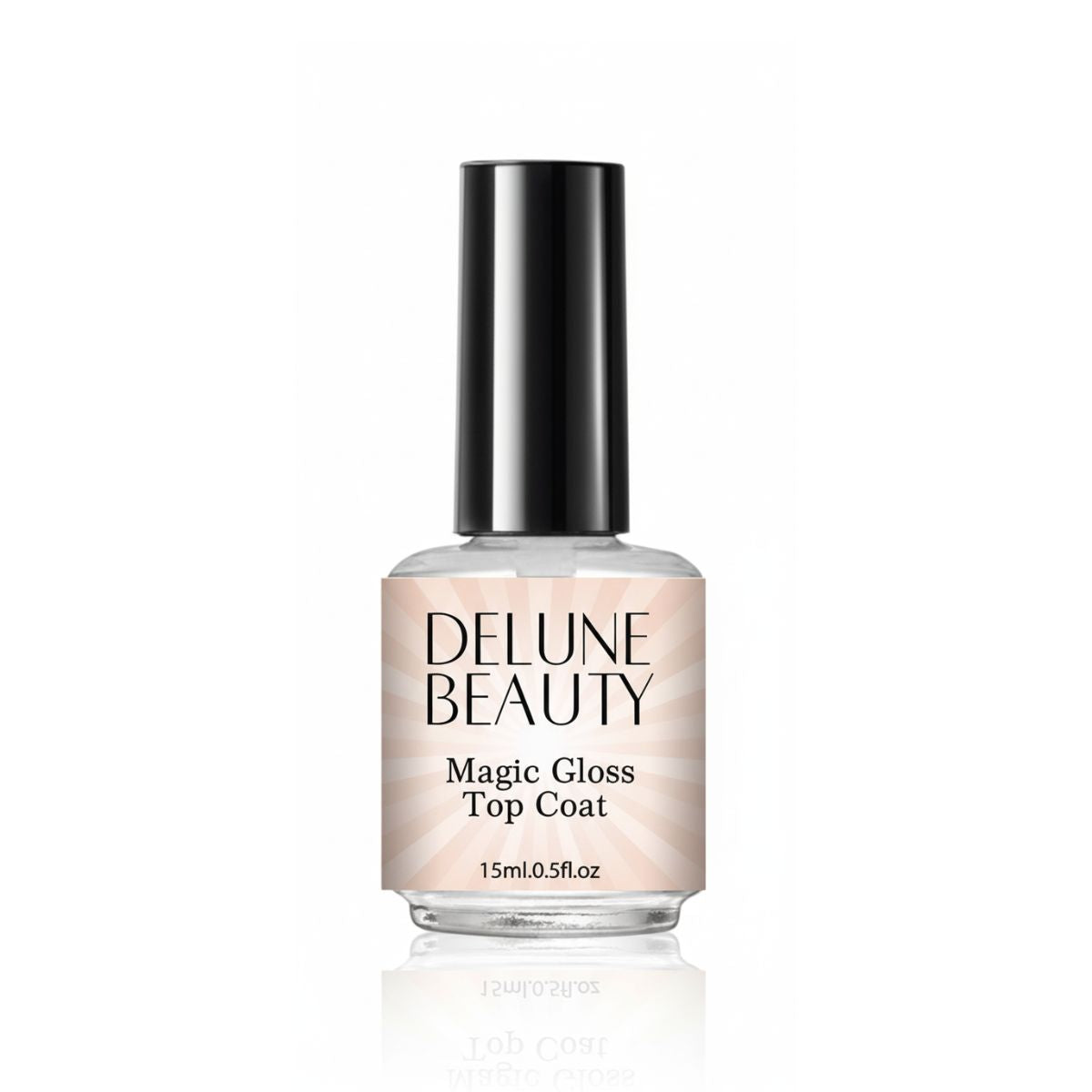 Magic Gloss clear top coat included with the three nail wrap packs in Delune The Nail Edit