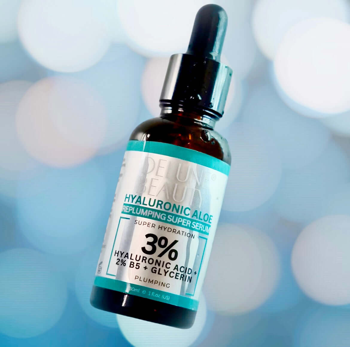 3% Hyaluronic Aloe B5 Face Serum - Delune