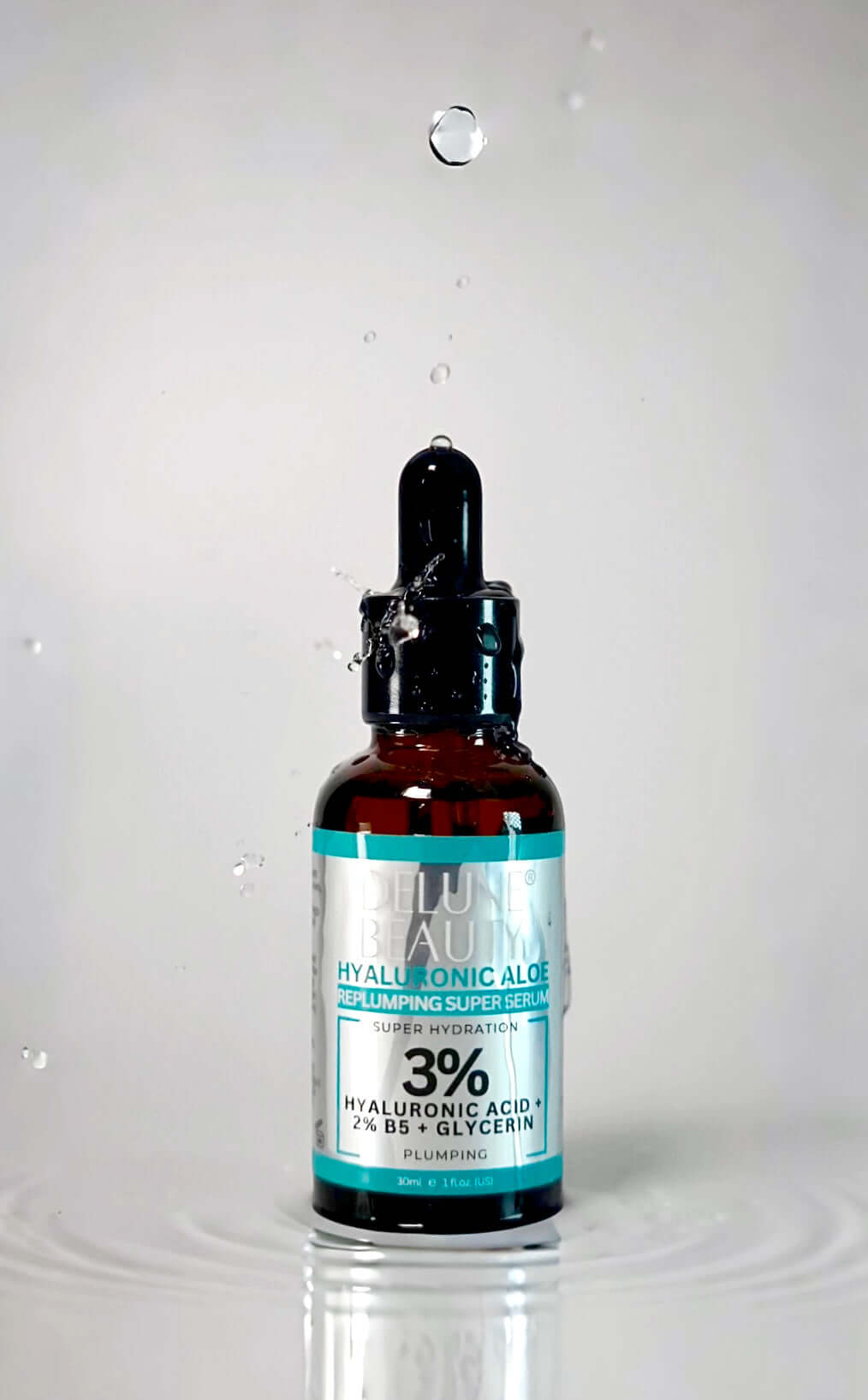 3% Hyaluronic Aloe B5 Face Serum - Delune