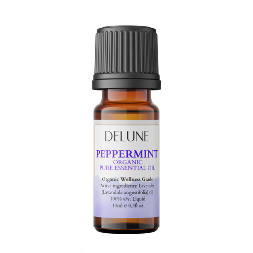 Delune Peppermint Organic Wellness Grade Essential Oil