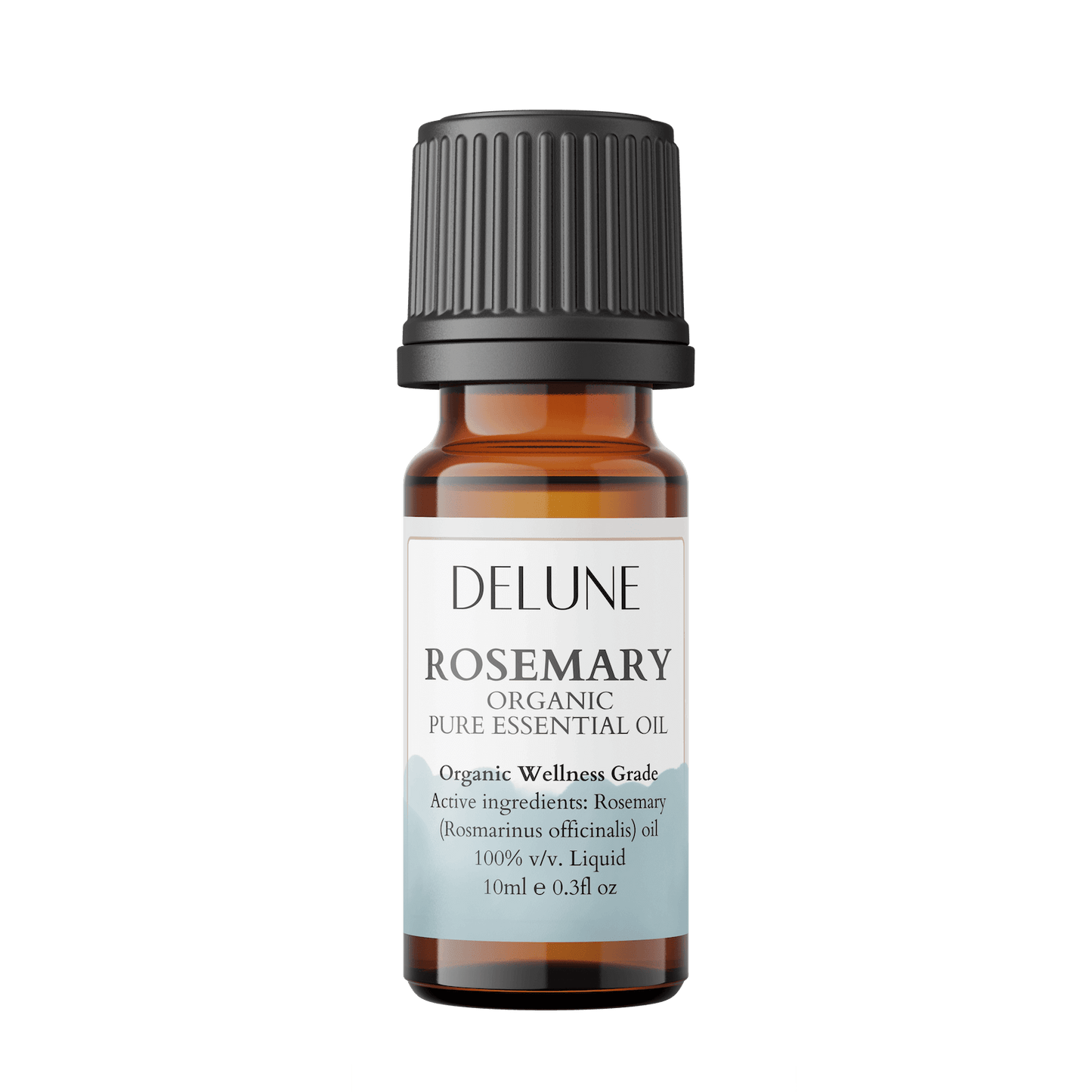 Delune Rosemary Organic Wellness Grade Essential Oil Bottle 10ml