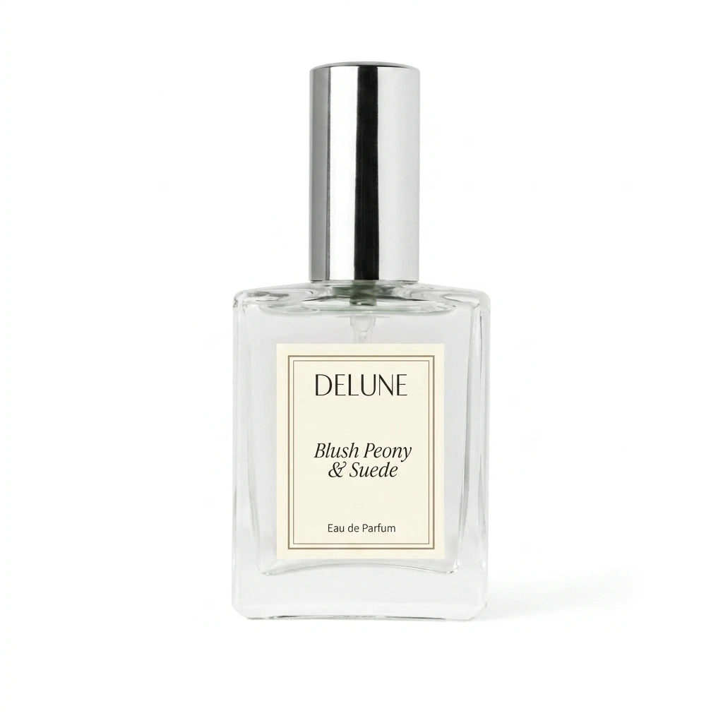 Blush Peony & Suede - Eau de Parfum | Blush Peony & Suede Eau de Parfum | Delune