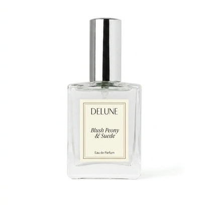 Blush Peony & Suede - Eau de Parfum | Blush Peony & Suede Eau de Parfum | Delune