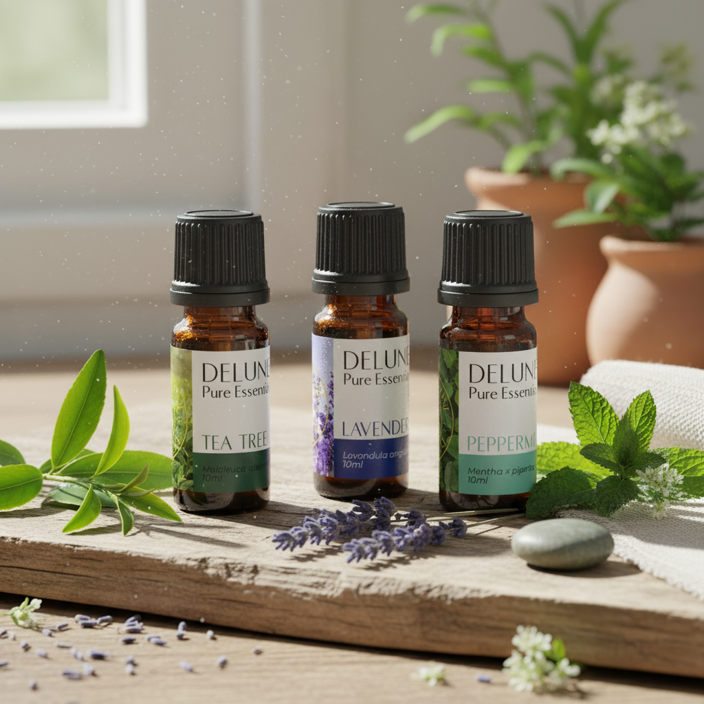 Daily Go To' s Essential Oils Trio Bundle 3 Pack Set
