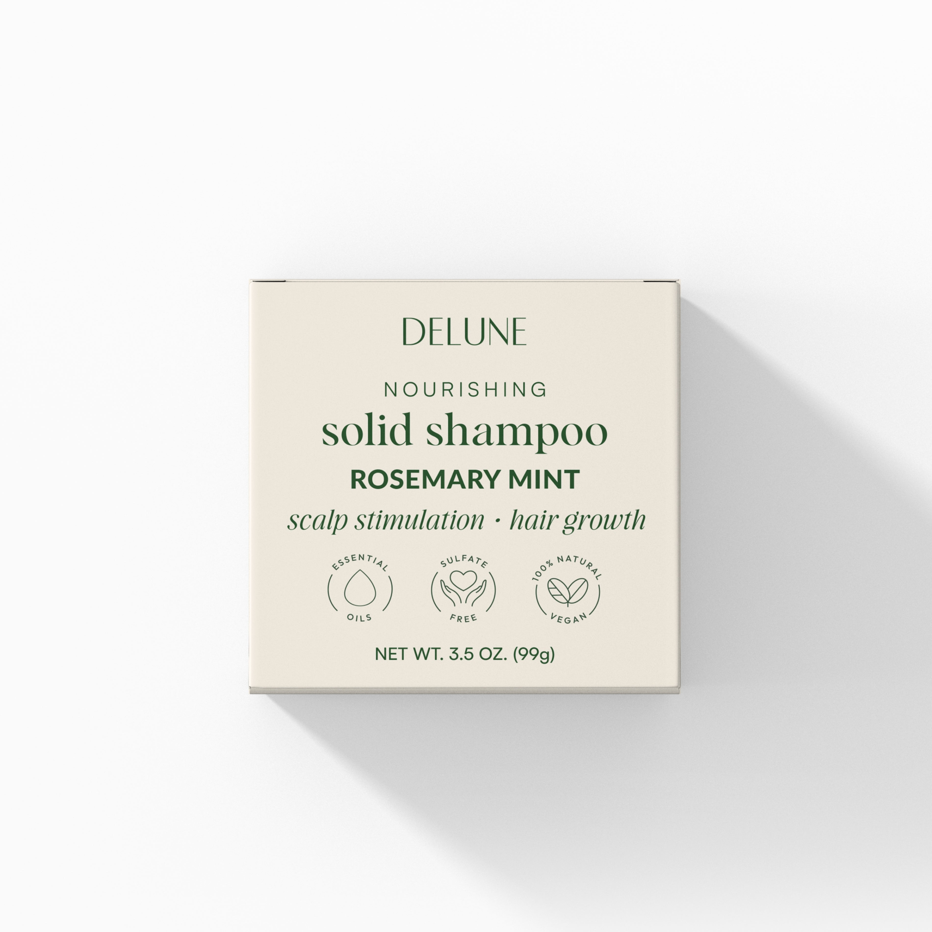 Rosemary Solid Shampoo Bar Scalp Boost · Hair Growth