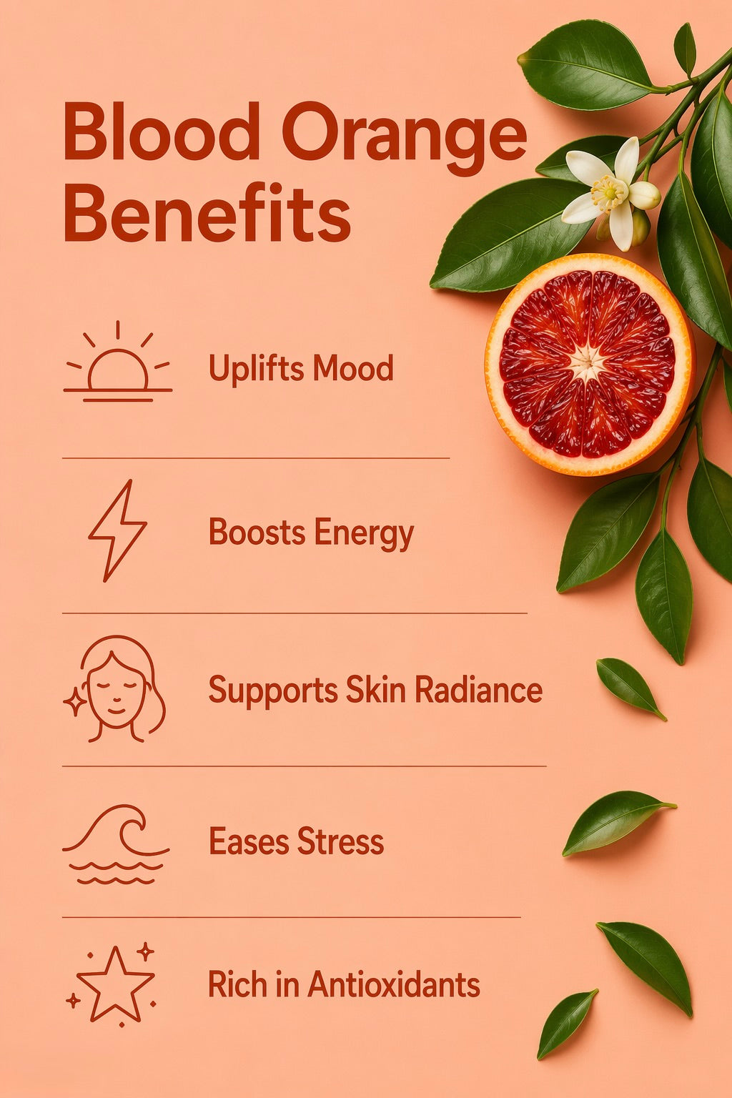 Blood Orange Pure Essential Oil Benefits