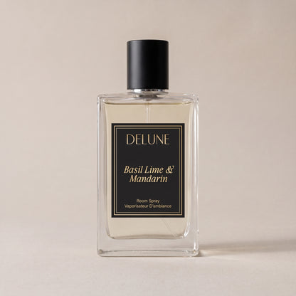 Delune Basil Lime & Mandarin Room Spray