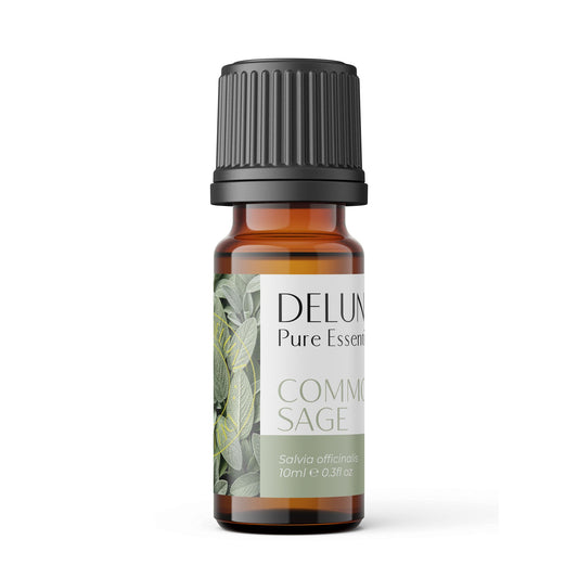 Delune Common Sage Pure Essential Oil 10ml bottle