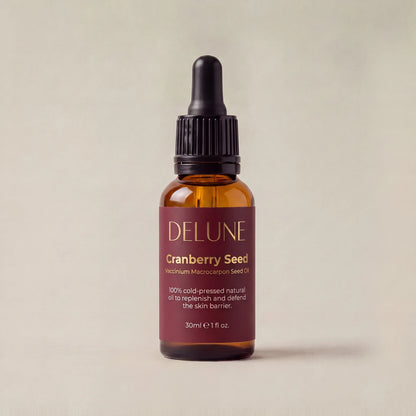 Delune Cranberry Seed Oil, 30ml dropper bottle