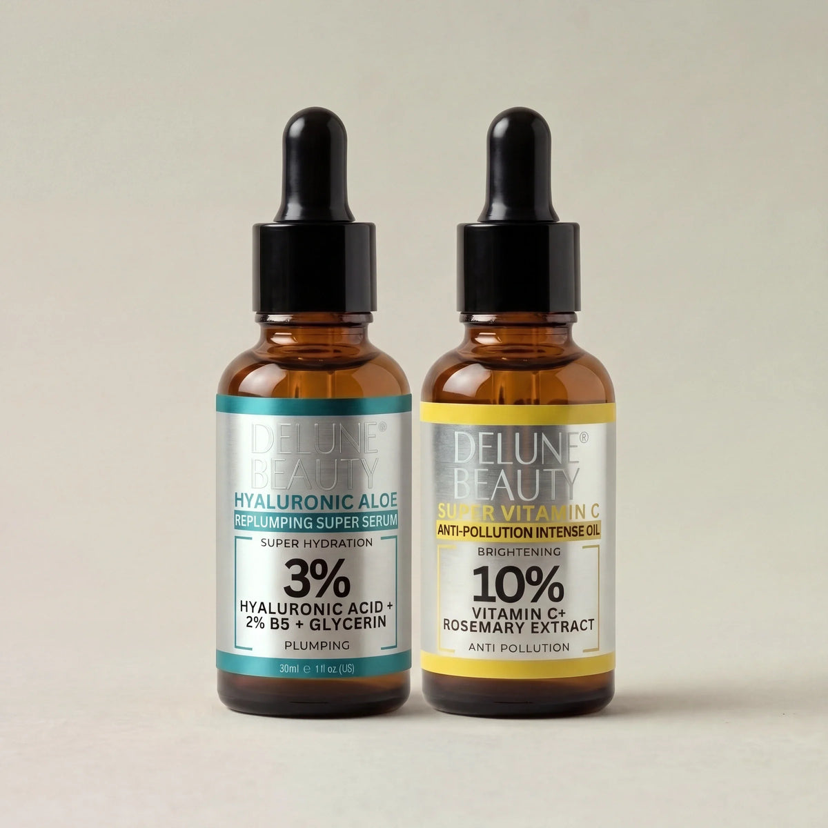 Hyaluronic Aloe B5 Super Vitamin C Duo
