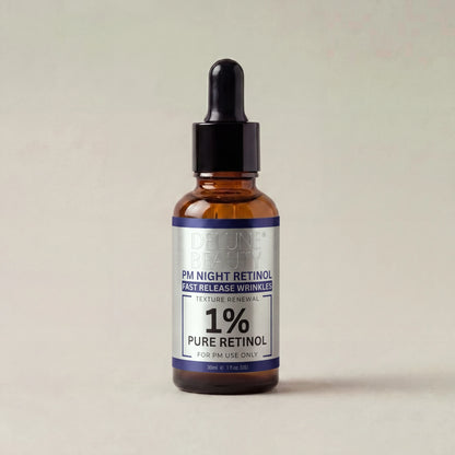 Delune Beauty PM Night Retinol Power Serum, 1% pure retinol, 30ml