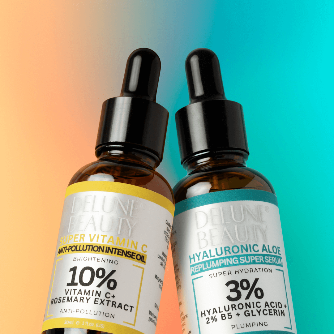 Hyaluronic Aloe B5 and Super Vitamin C Duo - Delune 