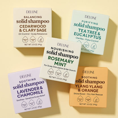 Rosemary Mint Solid Shampoo Bar - Scalp Boost · Hair Growth
