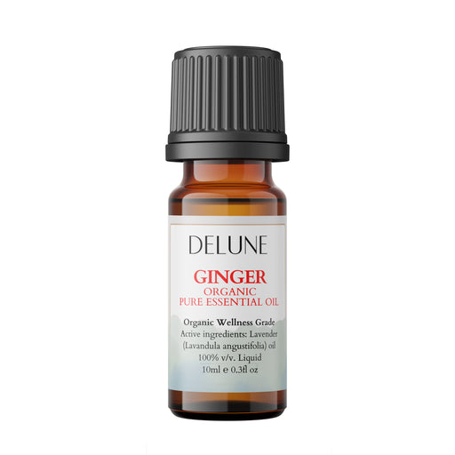 Delune Ginger Organic Wellness Grade Essential Oil