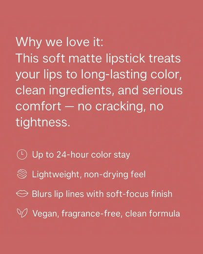 LuxMatte 24-Hour Lipstick, view 2