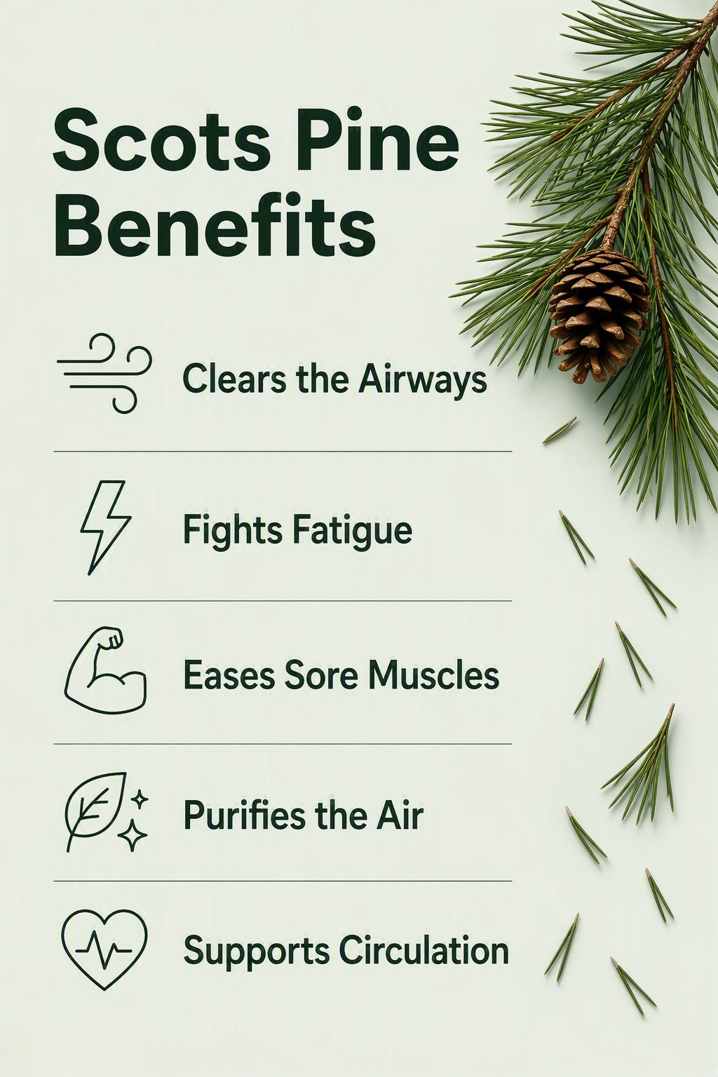 Scots Pine Pure Essential Oil Benefits