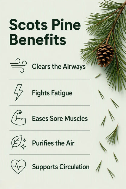 Scots Pine Pure Essential Oil Benefits